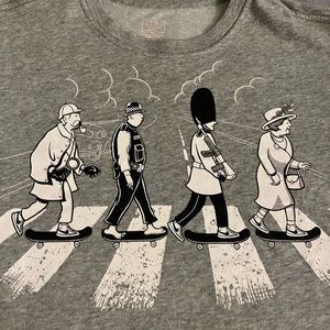 Nike SB Abbey Road Parody Graphic T Shirt Medium